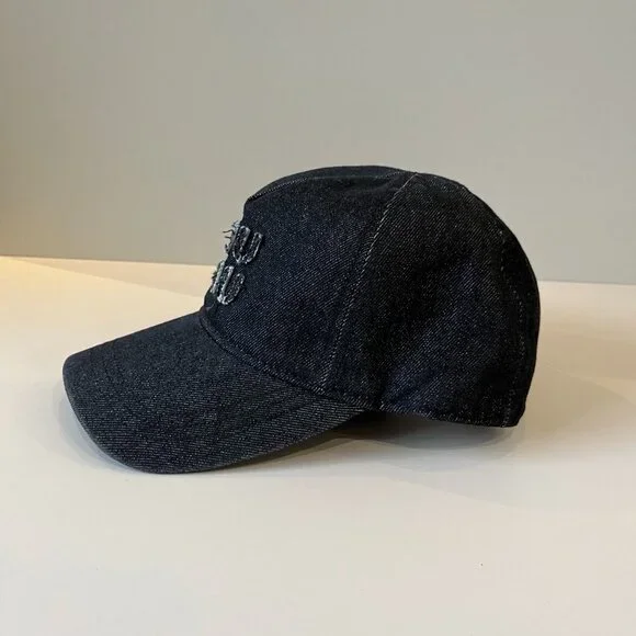 Miu miu baseball cap sun hat Miu Miu | Accessories | Miu Miu Baseball Cap Sun Hat | Poshmark main image 2